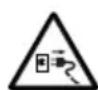 BOSCH ART Easytrim Accu NIMH - Explanation of symbols on the trimmer - 6