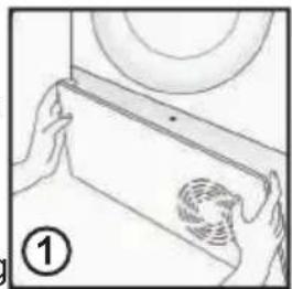 ZEROWATT ETD H8A1DE - To Clean the Condenser Filter - 1