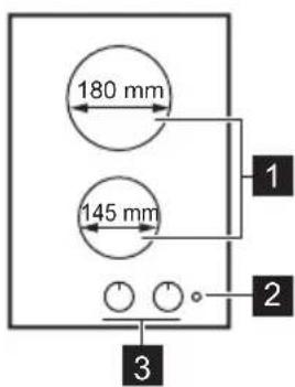 ZANKER ZK321X - Description de la table de cuisson - 1