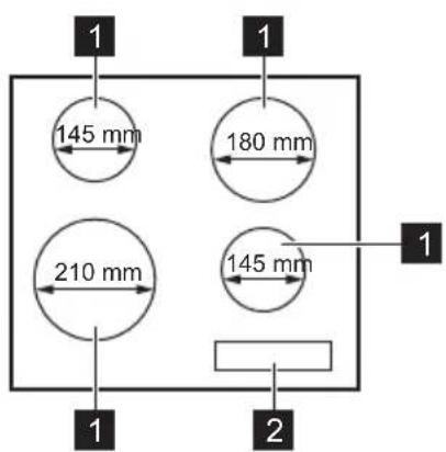 ZANKER KEV6341FBB - Description de l'appareil - 1