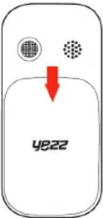 YEZZ Senior Z20 - Inserire una scheda di memoria (opzionale) - 1