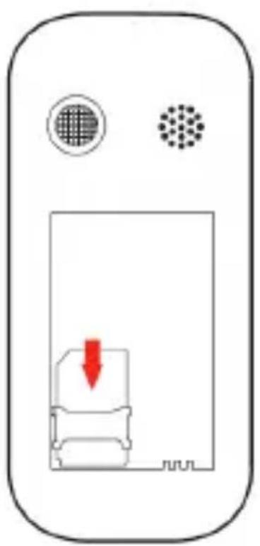 YEZZ Senior Z20 - Install the SIM card and battery - 2