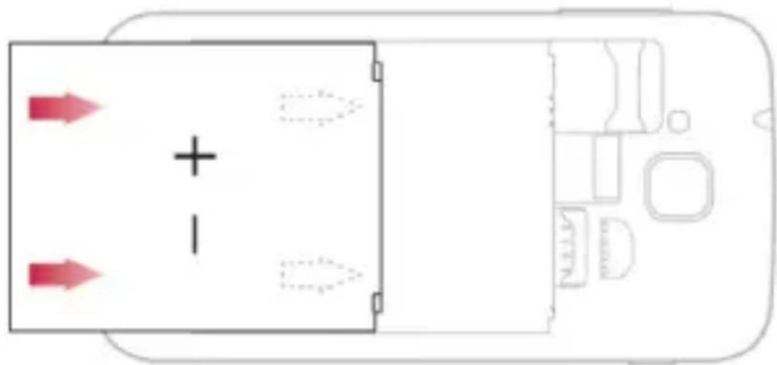 YEZZ Andy A4M - Поставете SIM картата и батерията - 4