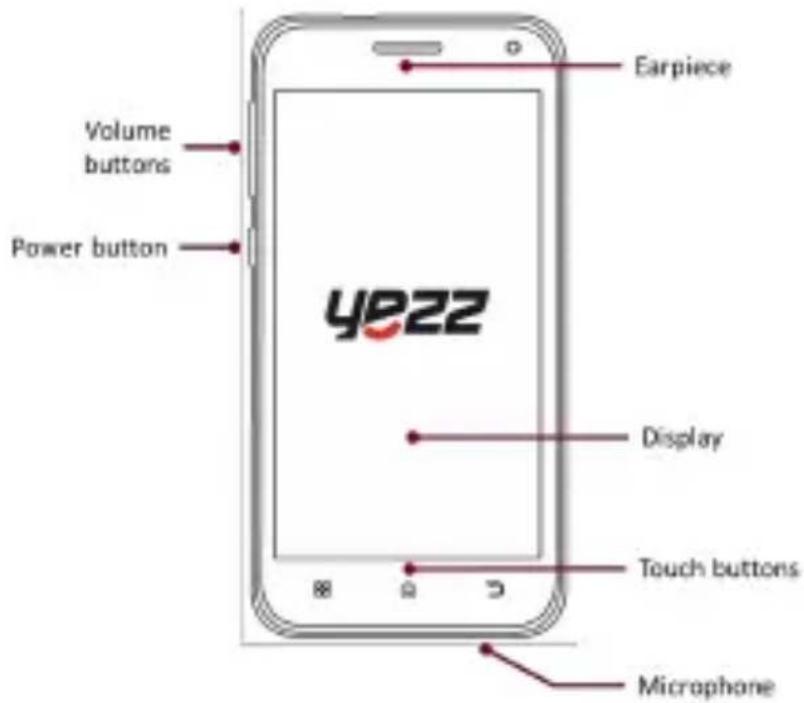 YEZZ Andy 4.5M - Phone layout - 1