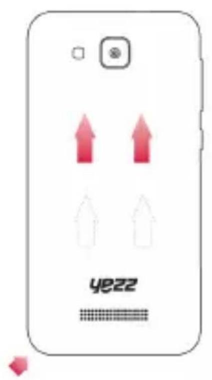 YEZZ Andy 4.5M - Insertar una tarjeta de memoria (optional) - 1