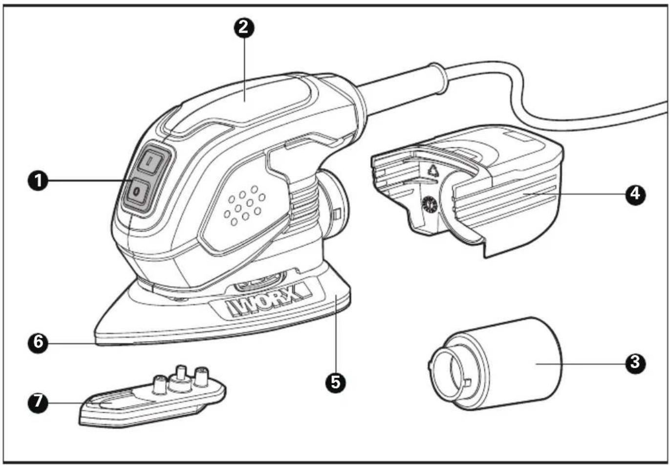 WORX WX647 - 1