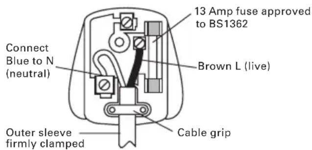 WORX WX625 - Brown = Live - 2