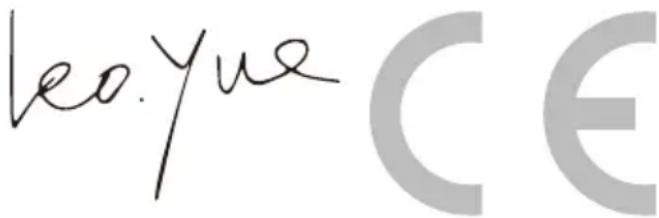 WORX WX625 - DEKLARATION OM ÖVERENSSTÄMMELSE - 1