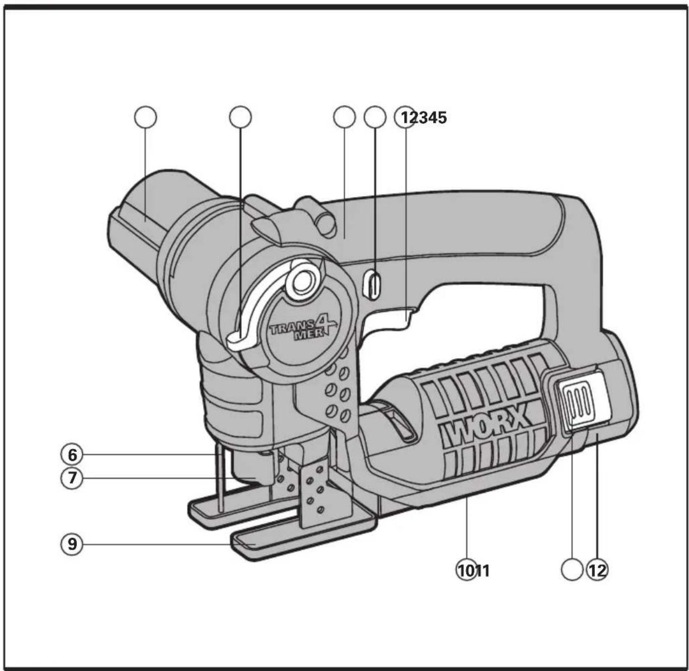 WORX WX540.9 - 1