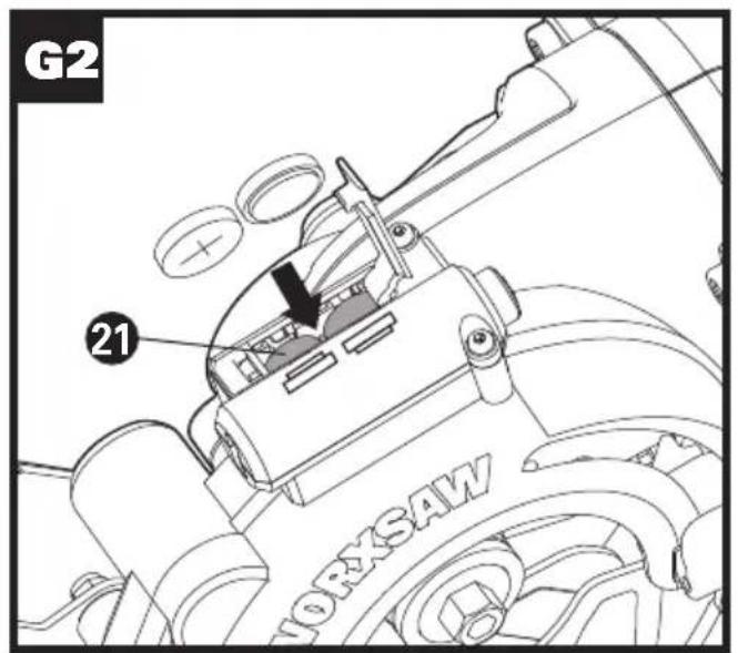 WORX WX523.9 - 20VMAX LITHIUM - 15
