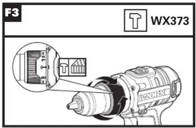WORX WX373.9 - 20