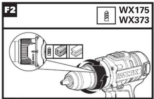 WORX WX373.9 - 19