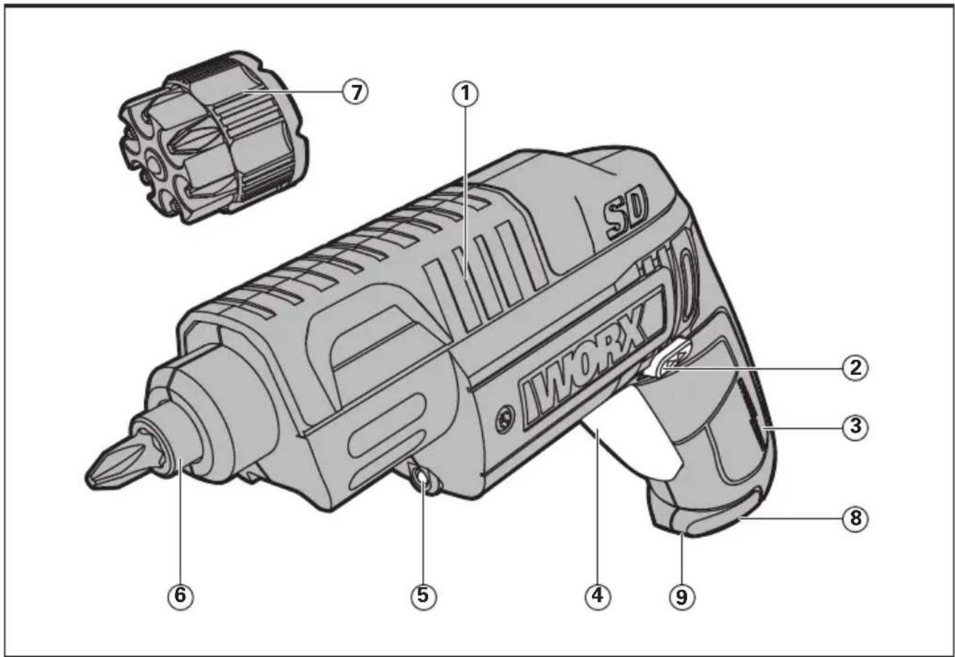 WORX WX254.6 - 2