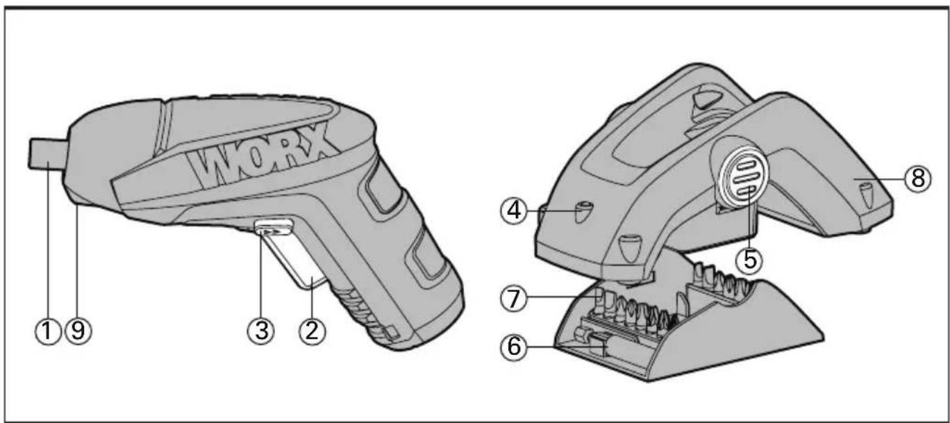 WORX WX251.1 - 1