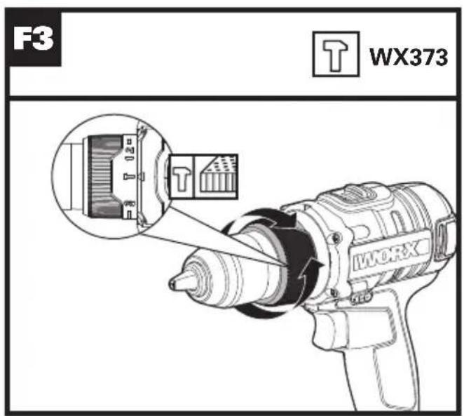 WORX WX175.9 - BRUSHLESS MOTOR - 18