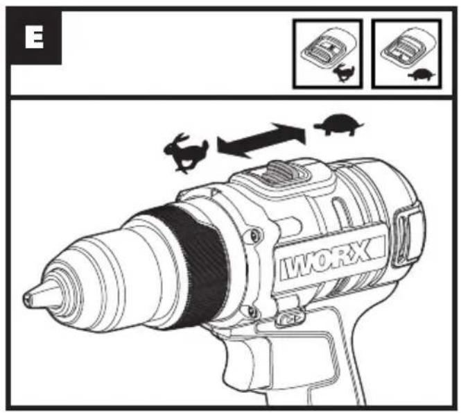 WORX WX175.9 - BRUSHLESS MOTOR - 15
