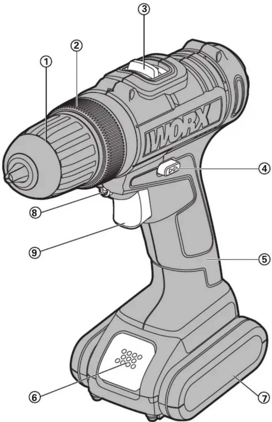 WORX WX156.1 - 1