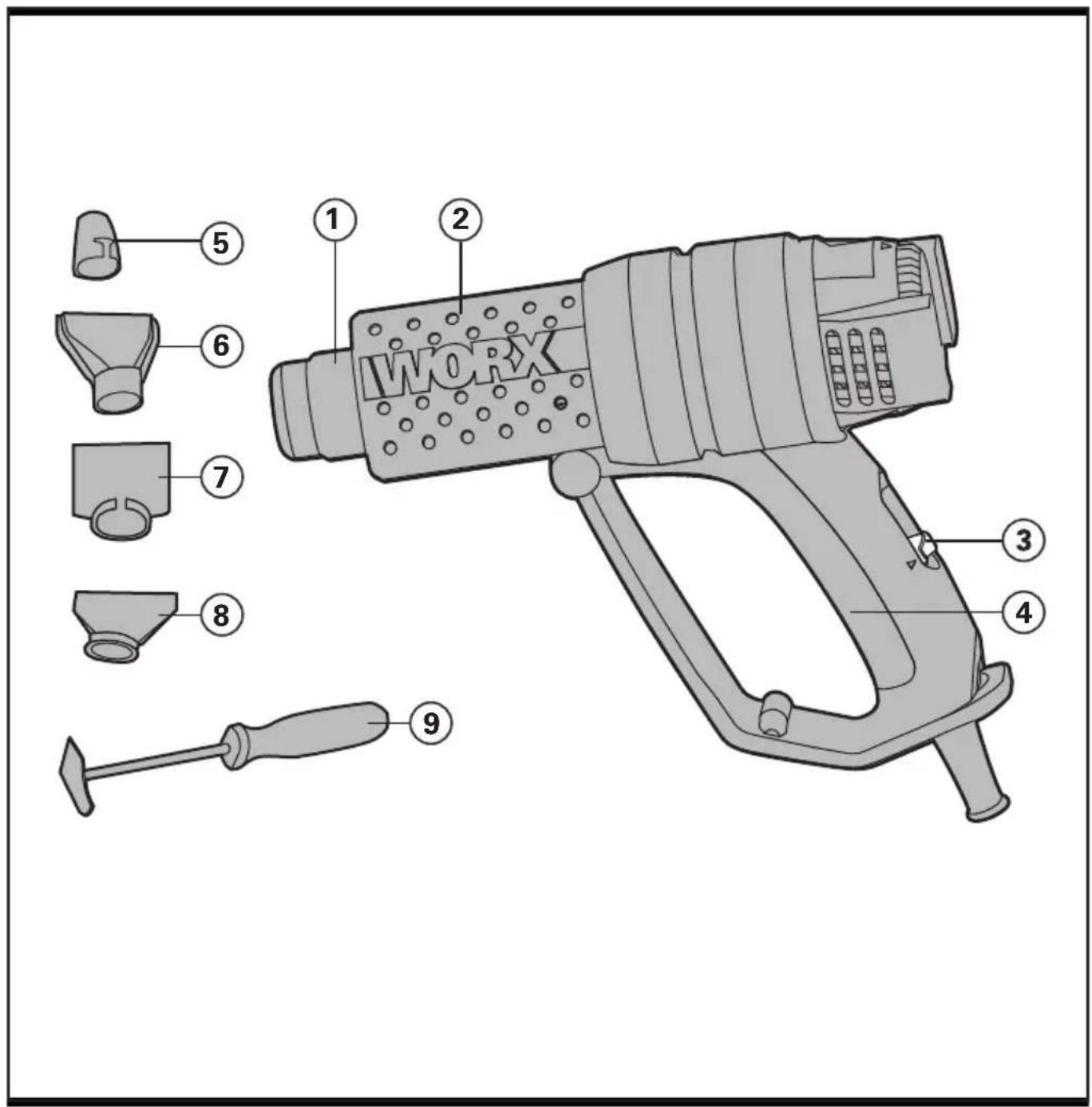 WORX WX041 - 1