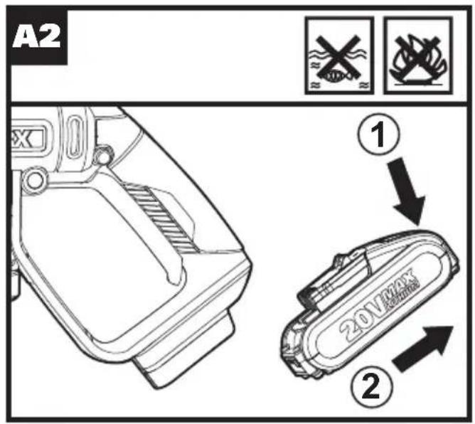WORX WG629E.9 - 20VMAX LITHIUM - 8