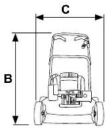 Wolf Garten Campus 400 B - Technical data - 2