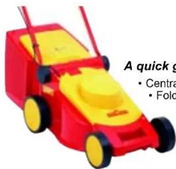 Wolf Garten 2.32 E - Congratulations on your purchase of a WOLF lawn mower - 3