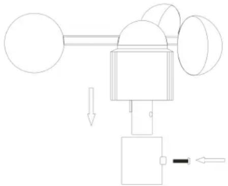 Ytora TPW899 - Mouldingthie wind speed serpaeetb the flesbplfictbracket - 1
