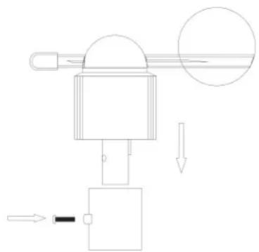 Ytora TPW899 - Mouningthe wind cirdation aeeioto the fhtspstic bphoket - 1