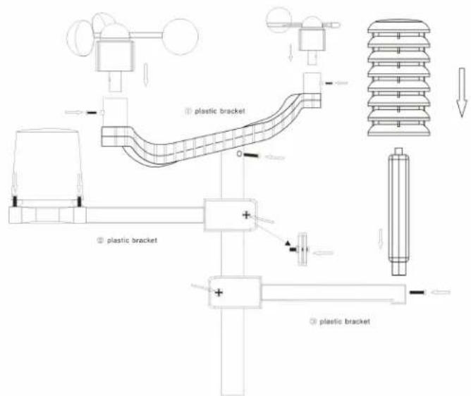 Ytora TPW899 - Mouningthe wind cirdation aeeioto the fhtspstic bphoket - 4