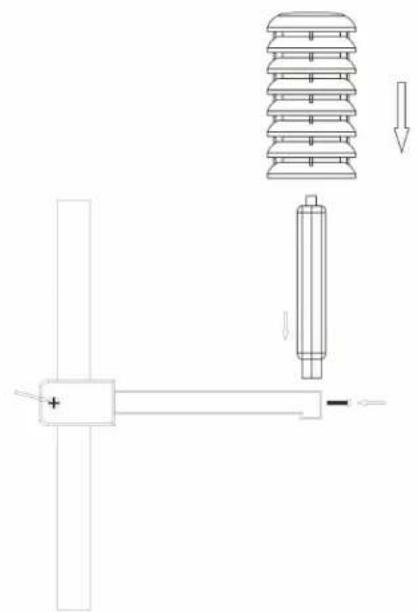 Ytora TPW899 - Mouningthe wind cirdation aeeioto the fhtspstic bphoket - 3