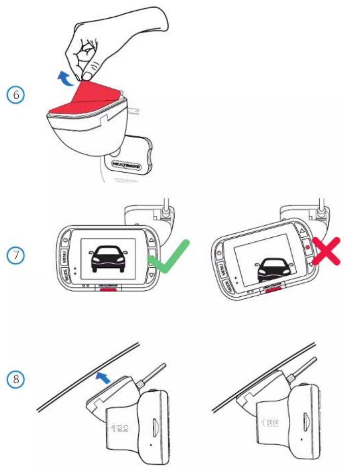 NEXT BASE Dashcam 122 - Remarque : - 1