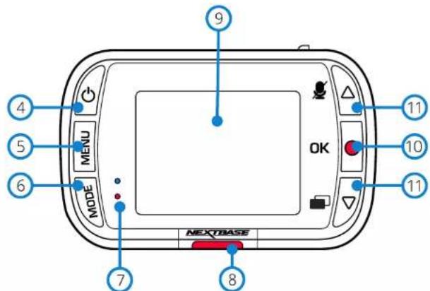 NEXT BASE Dashcam 122 - Microphone et haut-parleur intégrés - 2