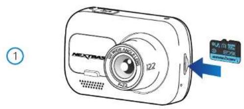NEXT BASE Dashcam 122 - Installation dans le véhicule - 1