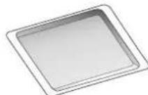 WHIRLPOOL W9I MW261 - TABULEIRO DE ASSAR RETANGULAR - 1