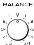 YAMAHA AX396 - Para ajustar el control de equilibrio (BALANCE) - 1