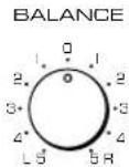 YAMAHA AX396 - Regolazione del dato BALANCE - 1