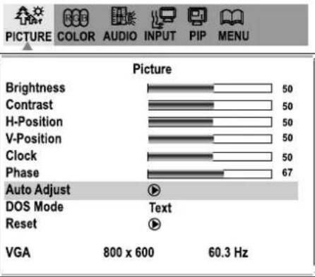 XORO HTL 2012 - Adjusting the Picture Automatically - 1