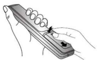 XORO HTL 2012 - Batteries for the Remote Control - 1