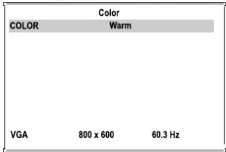XORO HTL 2012 - Selecting Color Mode - 2