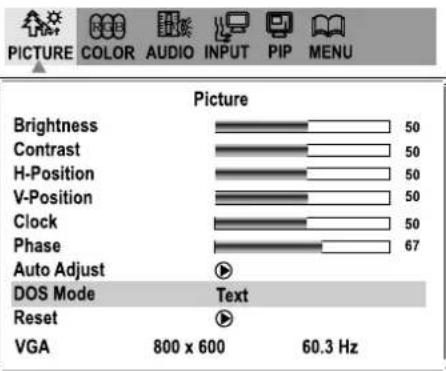 XORO HTL 2012 - Using the Preset Display Format - 1