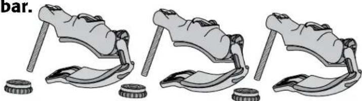 Yakima RaptorAero - Remove the fitted mount from the bar. - 1