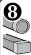 Yakima RaptorAero - -DO NOT INSTALL Universal MightyMounts on round or square bars! - 4
