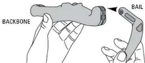 Yakima RaptorAero - ATTACH SMALL BAIL TO BACKBONE. - 1