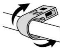 Yakima RaptorAero - -DO NOT INSTALL Universal MightyMounts on round or square bars! - 5