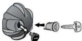 Yakima RaptorAero - SKS® Lock Cores are optional. - 1