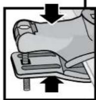 Yakima RaptorAero - Place the mount onto the bar, opening toward the front of the car. - 3