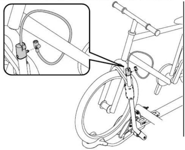 Yakima HoldUp - CUANDO TRANSPORTE BICICLETAS, UTILICE SIempre EL CABLE DE SEGURIDAD PROVISTO. - 1