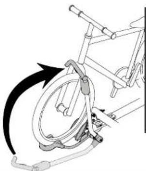 Yakima HoldUp - SWING PIVOT ARM INTO PLACE. - 2