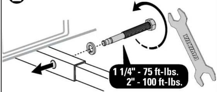 Yakima HoldUp - FASTEN HITCH BOLT. - 1