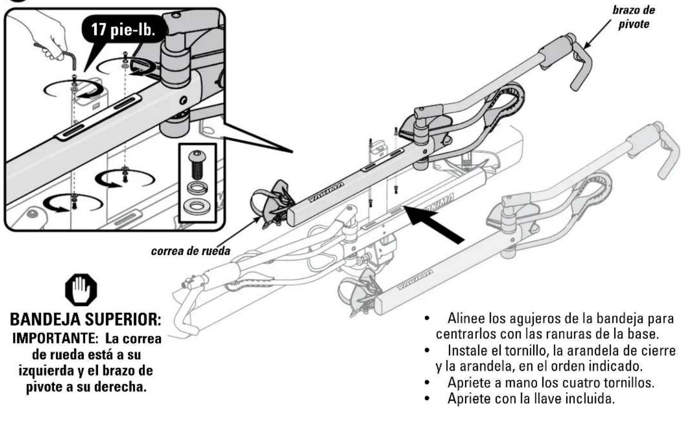Yakima HoldUp - RETIRE LOS TORNILLOS DE FIJACION. - 6