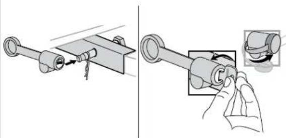 Yakima HoldUp - METTRE EN PLACE LE BOULON D'ATTELAGE, - 4